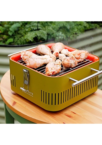 Cube Kömür Barbekü Haki