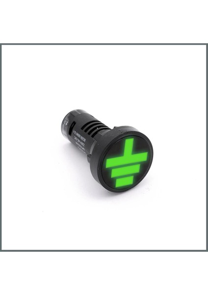 Ledli Toprak Göstergesi 110VAC/DC (Yuvarlak)