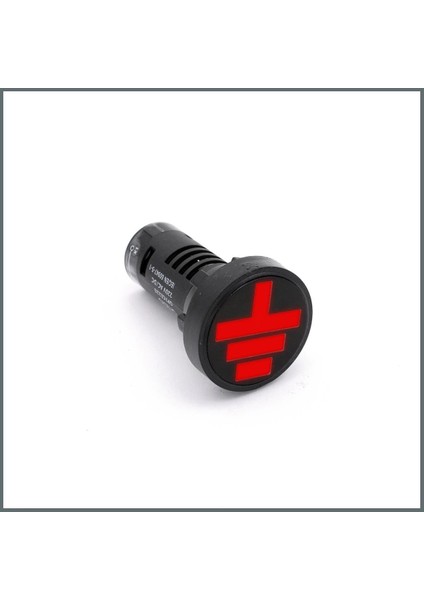 Ledli Toprak Göstergesi 110VAC/DC (Yuvarlak)