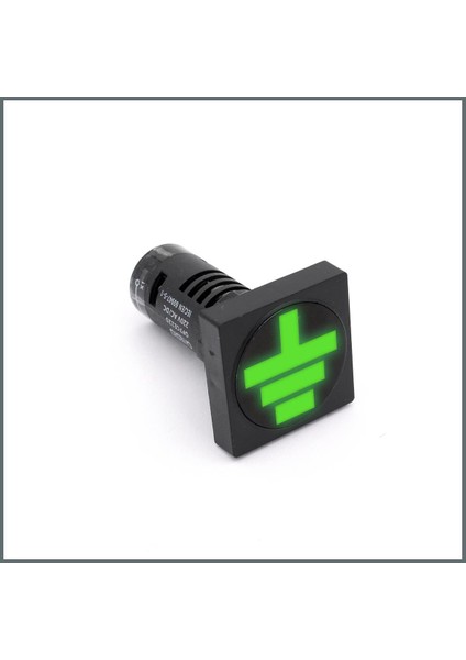 Ledli Toprak Göstergesi 24VAC/DC (Kare)