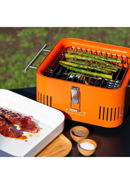 Cube Kömür Barbekü Turuncu