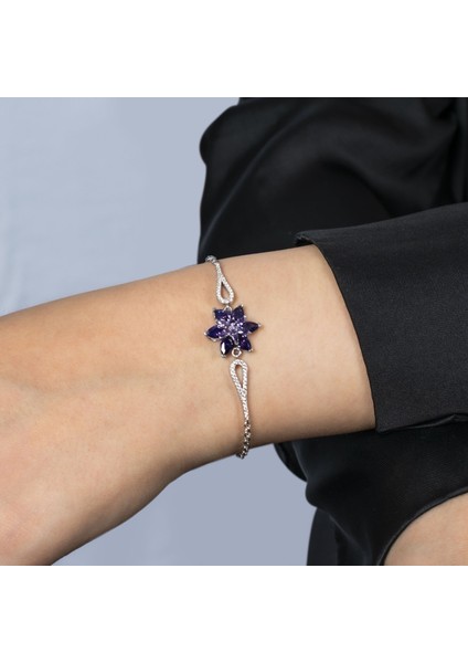 Lotus Çiçeği Gümüş Bileklik NUR-BK03146 fiyatları