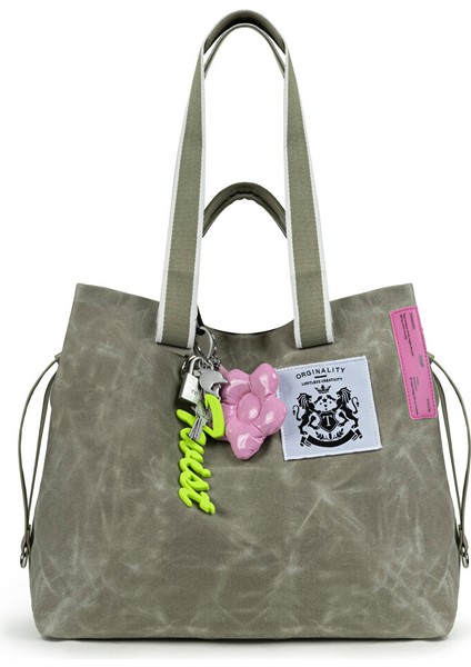 Charm'lı Maksi Tote Çanta TS1250052148014