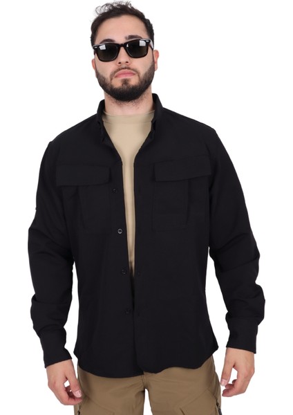 Siyah Tactical Outdoor Gömlek modelleri