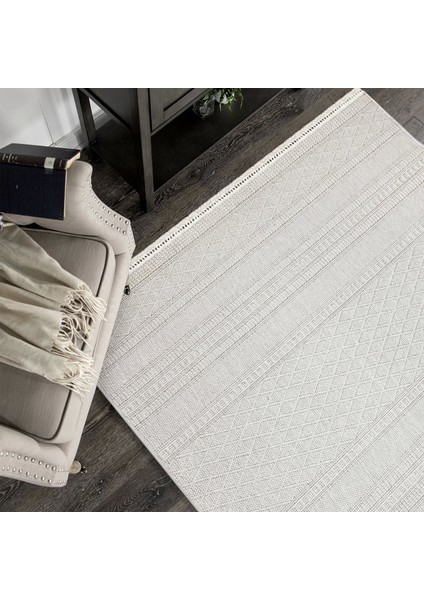 Doha Koleksiyonu Mikrofiber Iplik Jüt Taban Lüks Halı