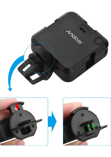 W36 Mini LED Video Işığı 5600K Renk Sıcaklığı Ayarlanabilir Parlaklık (Yurt Dışından) fiyatları