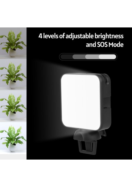 W36 Mini LED Video Işığı 5600K Renk Sıcaklığı Ayarlanabilir Parlaklık (Yurt Dışından) modelleri