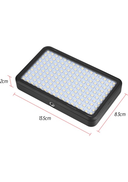 PAD160 LED Video Işığı 6000K Ayarlanabilir 12W CRI90+ Fotoğrafçılık Için (Yurt Dışından) indirimleri