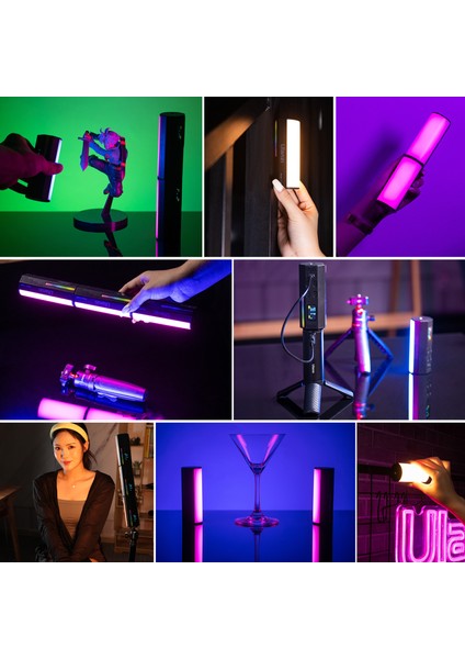 Ulanzi I-Light Mini Rgb Tüp Işığı 2500K - 9000K Aydınlatma Ayarlanabilir CRI95+ (Yurt Dışından) fırsatları