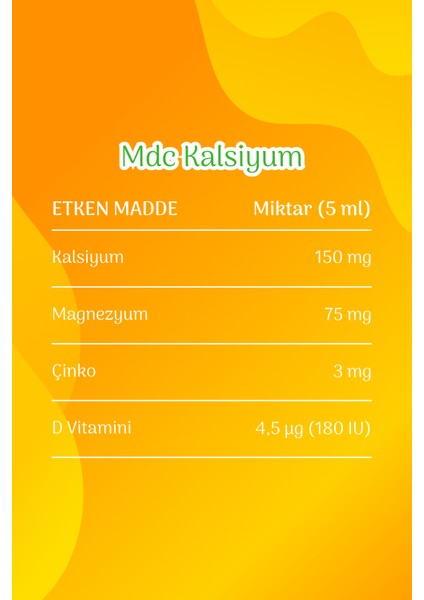 Omega 3 Şurup, Beta Glukan Şurup ve Kalsiyum Şurup - Full Destek Paketi