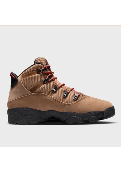 Jordan Winterized 6 Rings Sneaker Bilekli Günlük Spor Ayakkabı Kahverengi