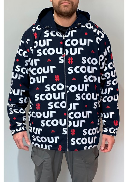 Büyük Beden Erkek Çift Taraflı Battal Yağmurluk 24726 Lacivert modelleri