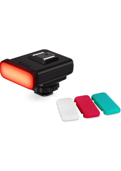 Ordro Sl-20 Kameraya Takılabilir LED Video Işığı Beyaz/kırmızı/yeşil Dahili Pil (Yurt Dışından) modelleri