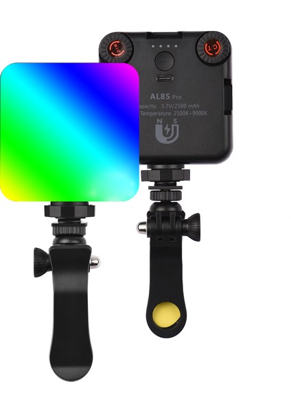 Rgb Cep LED Video Işığı 2500K - 9000K Parlaklık Ayarlanabilir CRI95+ (Yurt Dışından)