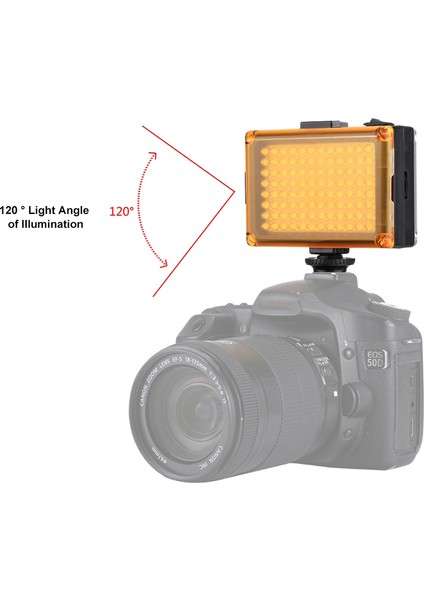 Puluz PU4096 Cepte Fotoğraf ve Videolar Için Işık 104 LED 860LM (Yurt Dışından) fırsatları