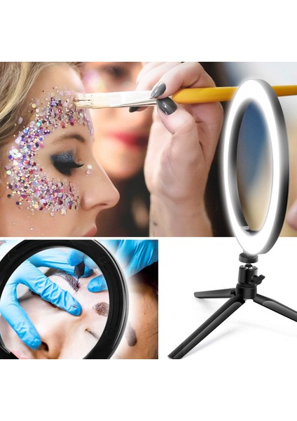 Lopicca 10 Inç Dairesel Canlı Doldurma Işığı Ark Pan-Tilt-Zoom Işığı (Yurt Dışından) modelleri