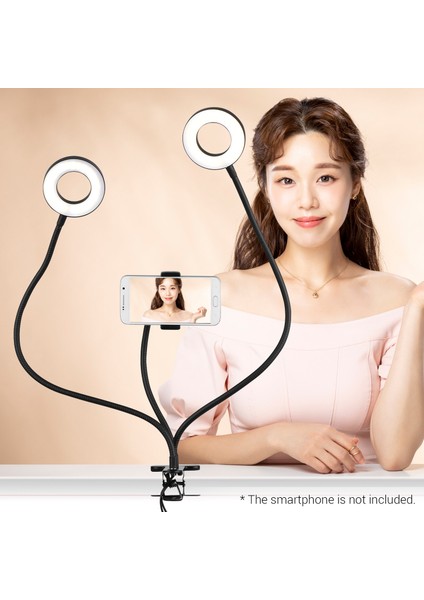 Takılabilir Mini USB Halka Işığı 3 Aydınlatma Modu Esnek Kollar Tasarımı (Yurt Dışından) modelleri