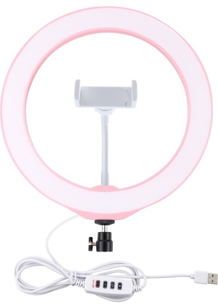 Puluz 10'' Aydınlatma Seviyesi Ayarlanabilir 3 Aydınlatma Modlu Halka Işığı (Yurt Dışından)