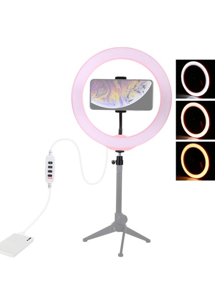Puluz 10'' Aydınlatma Seviyesi Ayarlanabilir 3 Aydınlatma Modlu Halka Işığı (Yurt Dışından) fırsatları