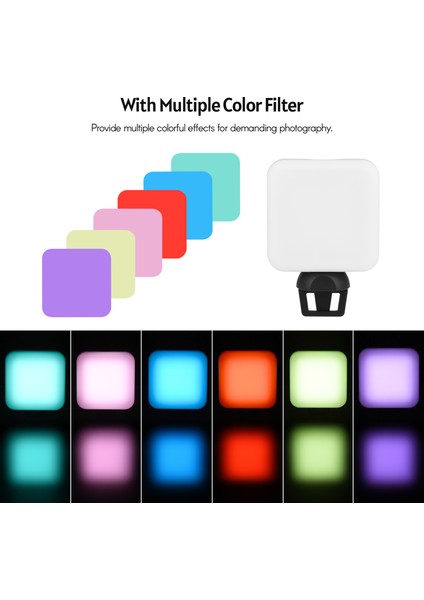 W64 Mini Fotoğraf Lambası 2500K - 6500K Parlaklığı Ayarlanabilir (Yurt Dışından) fırsatları