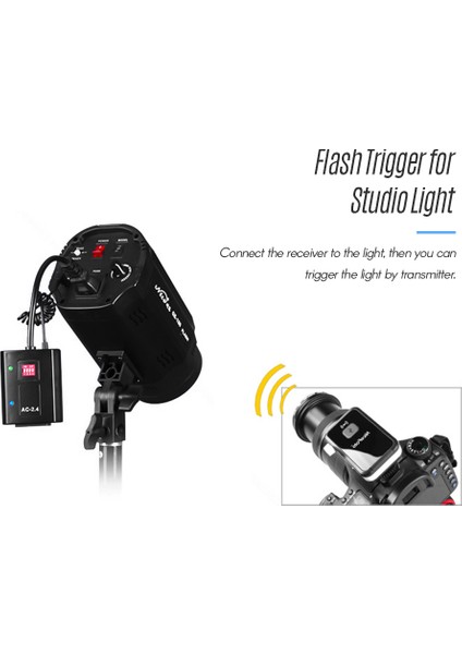 Nicefoto Kablosuz Flash Tetikleyici Canon ve Nikon Ile Uyumlu (Yurt Dışından) indirimleri