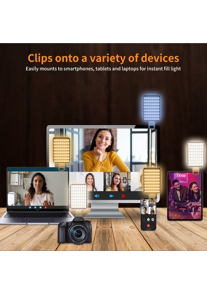 Manyetik LED Video Işığı 3000K - 6500K Parlaklık Ayarlanabilir Gömülü (Yurt Dışından) fırsatları