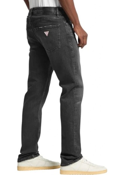 Guess Erkek Gri G16 Straight Fit Jean