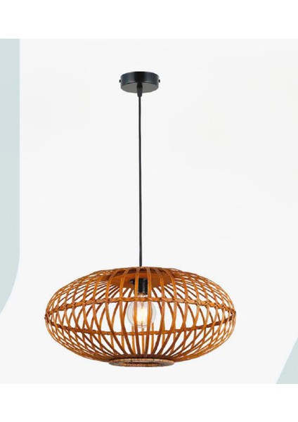 RALMES02 Q50 cm Bamboo Teklı 1XE27