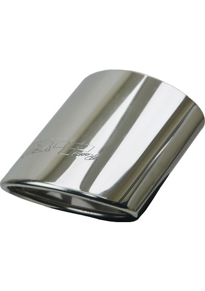 Egzoz Ucu Paslanmaz Krom Oval Universal