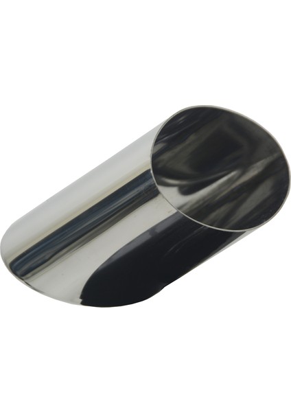 Egzoz Ucu Paslanmaz Krom Oval Universal