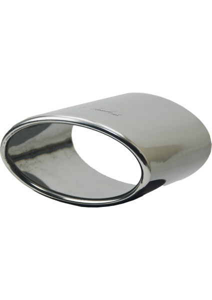 Egzoz Ucu Paslanmaz Krom Oval Universal