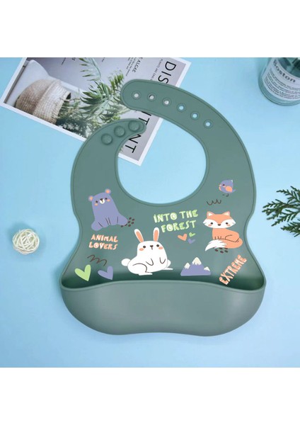 Silikon Önlükler Su Geçirmez Yemek Önlükleri Önlükler Büyük Salya Önlükleri Yıkanabilir Pirinç Önlükleri (Yurt Dışından)