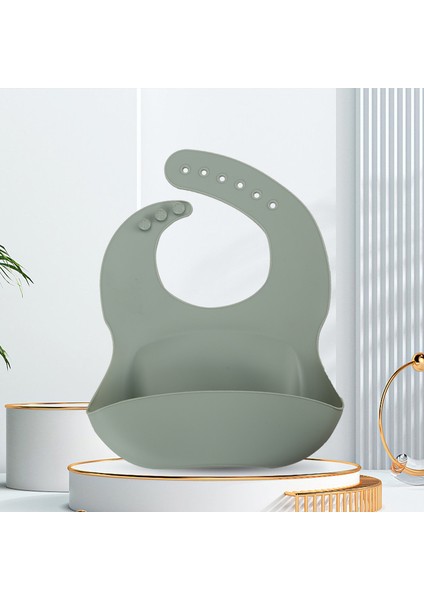 Silikon Önlükler Su Geçirmez Yemek Önlükleri Önlükler Büyük Salya Önlükleri Yıkanabilir Pirinç Önlükleri (Yurt Dışından)