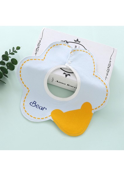 Salya Havlusu Karikatür Baskılı Petal Önlük Önlükler (Yurt Dışından)