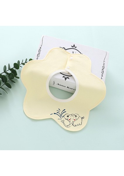 Salya Havlusu Karikatür Baskılı Petal Önlük Önlükler (Yurt Dışından)