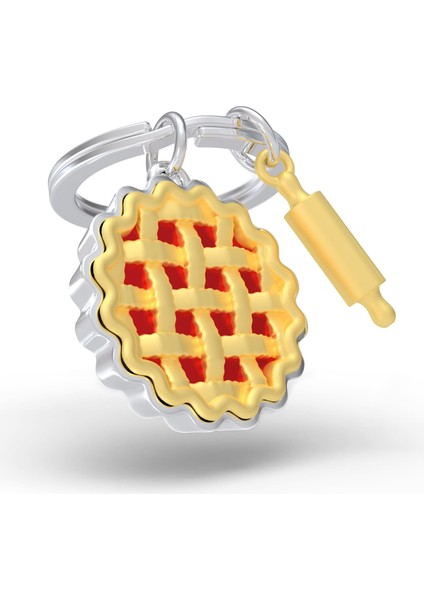 Elmalı Turta Anahtarlık