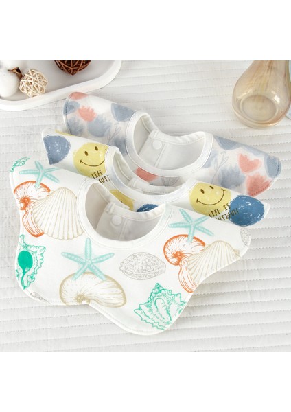 Önlükler Kalınlaştırılmış Tükürük Önleyici Salya Akıtmayan Havlu Pamuk Su Geçirmez Pirinç Önlükler Önlükler (Yurt Dışından)