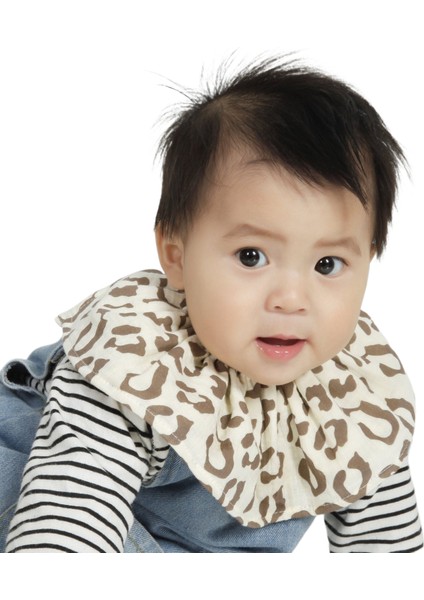 Kravat Bebek Salya Havlu Sevimli Sevimli Sevimli Kore Versiyonu Yüz Modelleri 360 Pamuk A Pamuk Önlükler (Yurt Dışından)