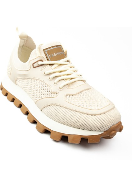 278 Bej Erkek Sneaker Ayakkabı