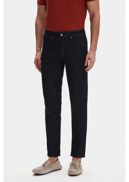 Ds Damat Slim Fit Lacivert Denim Pantolon