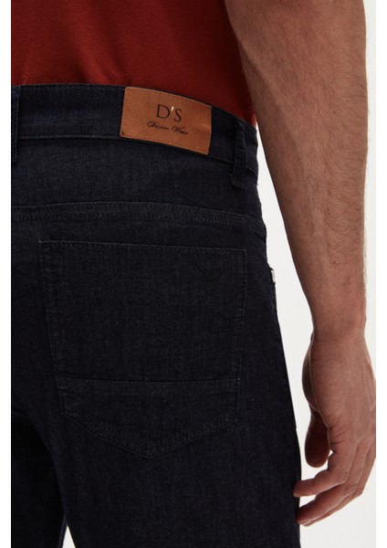 Ds Damat Slim Fit Lacivert Denim Pantolon fırsatları