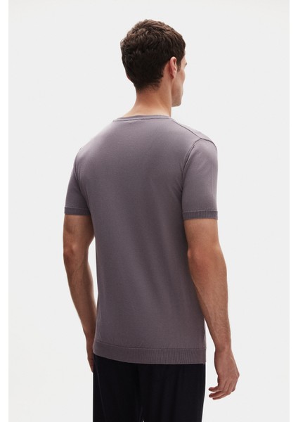 Slim Fit Sorbe Rayon Örme T-Shirt modelleri