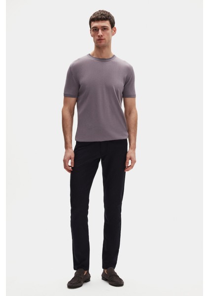 Slim Fit Sorbe Rayon Örme T-Shirt fırsatları