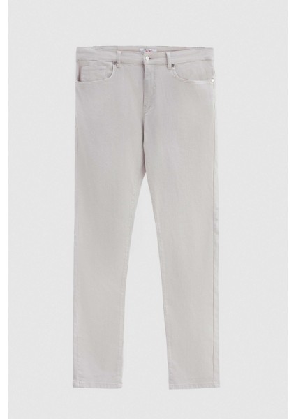 Ds Damat Slim Fit Taş Gabardin Denim Pantolon