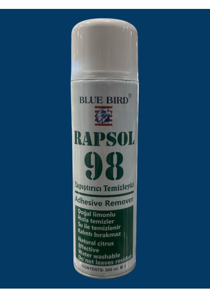 Yapıştırıcı ve Temizleyici Sprey Blu Bırd Rapsol 500ML