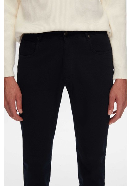 Ds Damat Slim Fit Lacivert Gabardin Denim Pantolon fiyatları