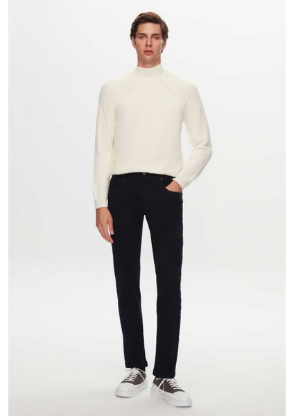 Ds Damat Slim Fit Lacivert Gabardin Denim Pantolon fırsatları