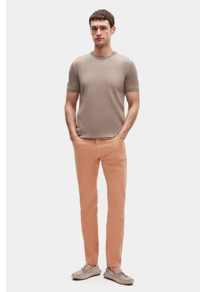 Slim Fit Vizon Rayon Örme T-Shirt fırsatları