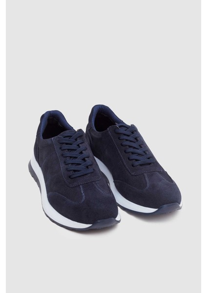 Lacivert Casual Spor Ayakkabi