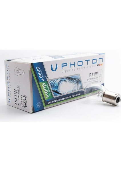 PH6793 P21W 24 V 93 Ampul 10 Adet PH6793 Photon